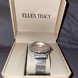 Ellen Tracy Woman’s Watch with Gemstone